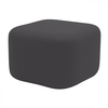 Softline - Quadro - Pouf/Table d'appoint  - anthracite/Feutre 610/LxPxH 58x58x39cm