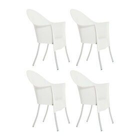 Driade - Lord Yo tuinarmstoel set van 4