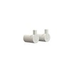 FROST - Nova² 6 - Wandhaaken set of 2 - wit/Ø x D: 1,6 x 2,7cm