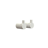 FROST - Nova² 6 Wall Hook Set of 2 - white/Ø x D: 1,6 x 2,7cm