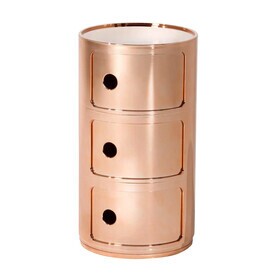 Kartell - Componibili 3 Metallic - Container