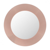 Kartell - Kartell by Laufen All Saints LED Mirror  - pink nude/transparent/Ø78cm/New color!