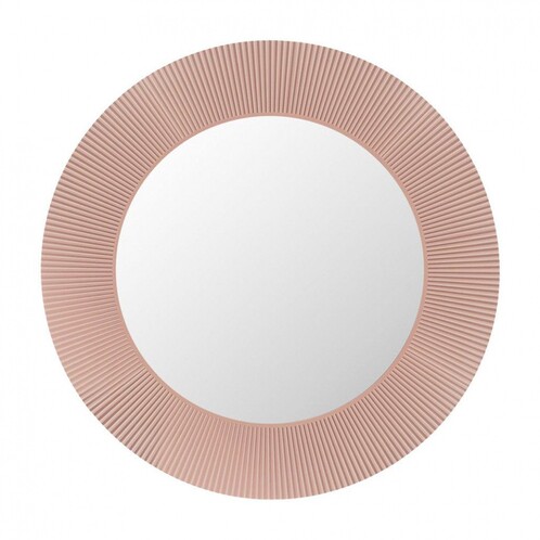 Kartell - Kartell by Laufen All Saints LED Spiegel  - pink nude/transparent/Ø78cm/Neue Farbe!