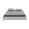 müller möbelwerkstätten - Flai Double Bed - white/160x200cm/without mattress and lath floor/without cushions without bedding