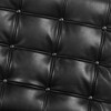 Knoll International - Barcelona Relax Sessel - schwarz/Gestell chrom/Leder Venezia/Special Edition
