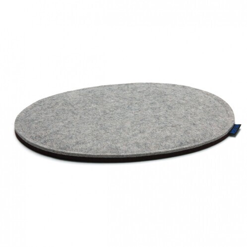 Hey-Sign - Série 7 - Galette d'assise mousse - gris clair//arrière anthracite anti-slip/épaisseur du matériau 3mm
