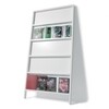 Moooi - Oblique Small Shelf - white/lacquered/210x105cm