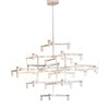 Nemo - Crown Major Chandelier - white/lacquered/WxHxD 109x87x113cm/30 lamps
