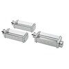 Smeg - SMEG SMF01 - Pasta Set - roestvrij staal/Pasta- Roller/6mm Fettuccine/1,5mm Taglionini