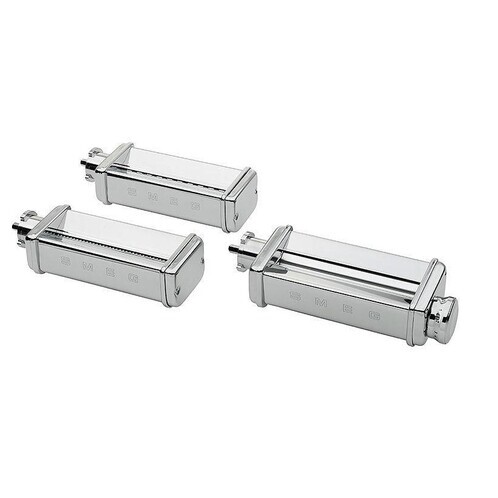 Smeg - SMEG SMF01 - Pasta Set - inox/Pasta- Roller/6mm Fettuccine/1,5mm Taglionini