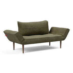 Innovation Living - Canapé-lit Zeal Styletto velours côtelé 200x72cm
