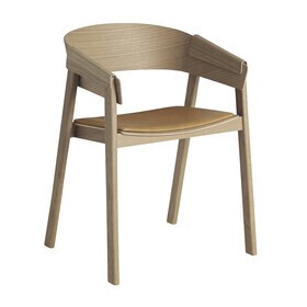 Muuto - Cover armleunstoel leer