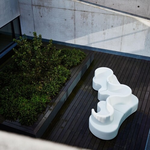 VerPan - Cloverleaf In/Outdoor Sofa 371x158x80cm