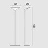 Rotaliana - Sunset F1 LED Floor Lamp - line drawing