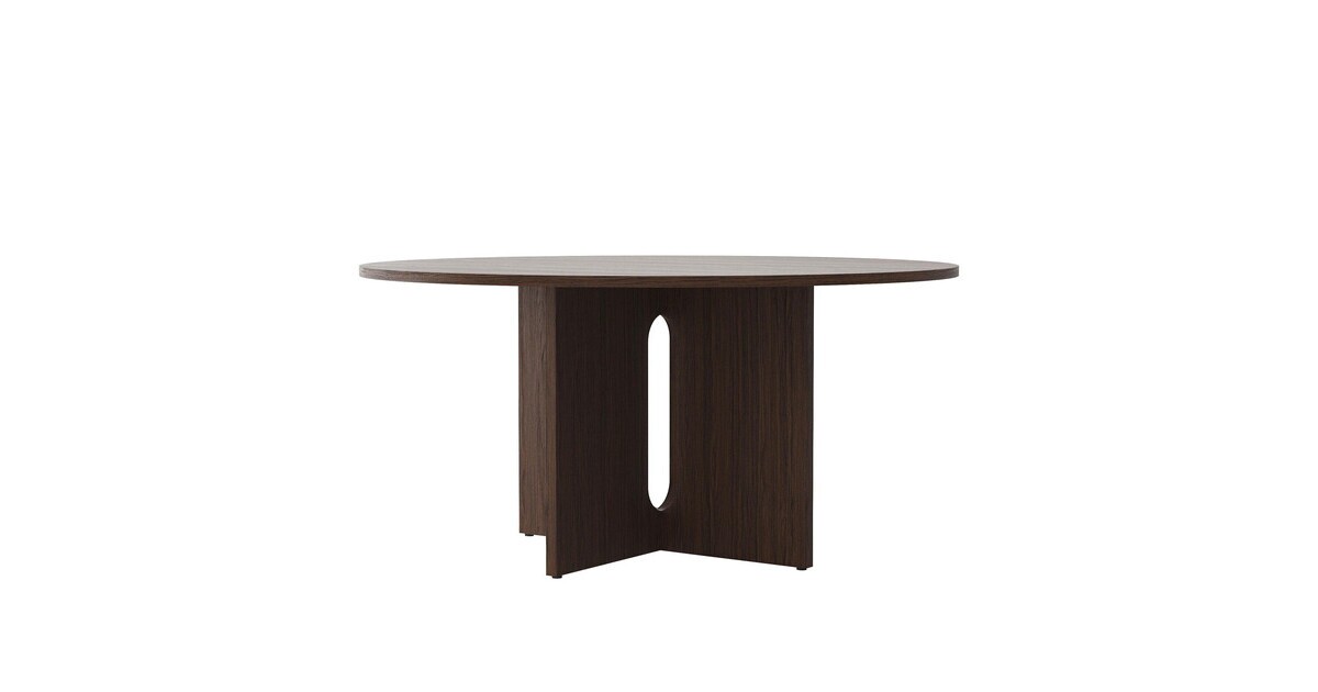 Androgyne Dining Table Ø 150cm, Round Particle Board Table Cover