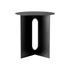 Audo - Table d'appoint Androgyne acier Ø 40cm