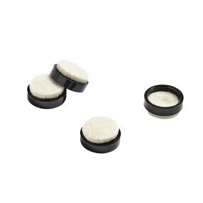 HAY - Set de 4 patins en feutre blanc