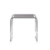 Thonet - Thonet B9a Side Table  - black/ frame chrome/MDF/45x39x45cm