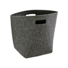 Hey-Sign - Hey-Sign Felt Wastebasket S - anthracite/35x23x33cm