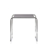 Thonet - Thonet B9a Side Table  - black/ frame chrome/MDF/45x39x45cm
