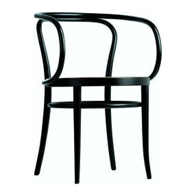 Thonet - Chaise avec accoudoirs 209 R avec clayonnage en roseaux