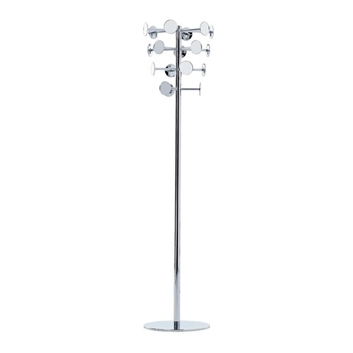 Opinion Ciatti - Chaperon Kleiderständer - chrom/verspiegelt/H: 175cm/4 Spiegelringe (18 Spiegel)