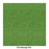 Softline - Coral Pouf - green/black/fabric felt 848/610/H 40, Ø 50cm
