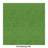 Softline - Coral - Tabouret/repose-pied - vert/noir/étoffe feutre 848/610/H 40, Ø 50cm