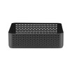 Normann Copenhagen - Nic Nac Organizer - Boîte de rangement H 6cm - noir/peint par poudrage/LxPxH 22,5x22,5x6cm