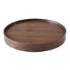 Softline - Drum - Plateau - noyer/bois/H 7,4 cm / Ø 47 cm