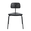 Engelbrechts - Kevi 2060 Air Chair - black/lacquered/HxWxD 79x53x51cm/frame black