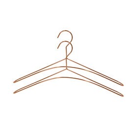Collection - Metalen kleerhanger set van 2