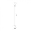 Tecnolumen - ES 57 LED - Vloerlamp - Strichzeichnung