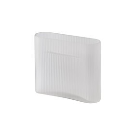 Muuto - Ridge Vase verre H 16,5cm