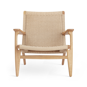 Carl Hansen - Fauteuil CH25 structure chêne