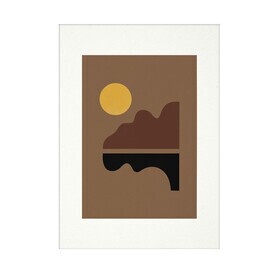 Paper Collective - Impression d'art Malibu