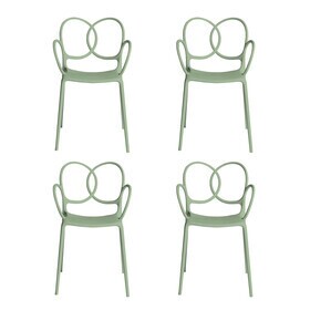 Driade - Set de 4 chaise de jardin avec Sissi