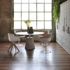 MDF Italia - Flow Slim - Fauteuil pied central pivotant