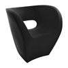 Moroso - Little Albert Outdoor Armchair - black/opaque