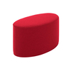 Softline - Bon-Bon Pouf S - rot/Stoff Filz 622/BxHxT 60x33x30cm/Bezug abziehbar