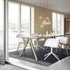 Muuto - Fiber Chair - Fauteuil avec piètement en bois