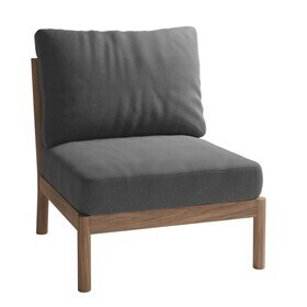 Fritz Hansen - Skagerak Tradition buitenbank middenmodule
