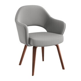 Knoll International - Saarinen Conference Armchair Frame Walnut