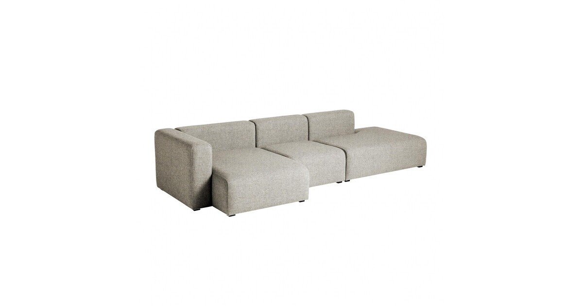 Mags 3 Seater Sofa with Low Armrest Left 321x127.5x67cm