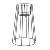 OK Design - Cibele - Bloempot L - zwart/gepoedercoat/h 60cm/Ø 22cm/onderaan Ø 35cm