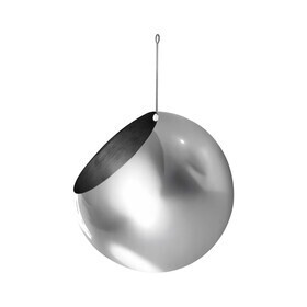 AYTM - Globe hangende bloempot roestvrij staal Ø 17cm