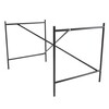 Richard Lampert - Eiermann 1 Table Frame eccentric - black//incl. Set Height Adjustment/eccentric/110 x 66 x 66cm
