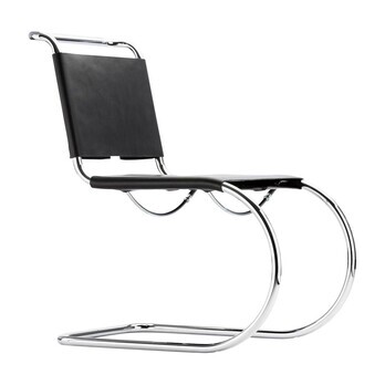 Thonet - S 533 L Freischwinger Stuhl Kernleder