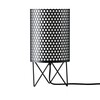 Gubi - Pedrera ABC PD4 Table Lamp - black/lacquered/Ø 18,5cm/cable black