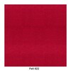 Softline - Cord - Fauteuil / lit - rouge/felt 622/PxHxP 95x76x96cm/structure chrome
